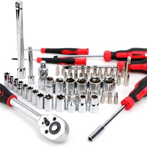 KingTool 325 Piece Home Repair Tool Kit, General Home/Auto Repair Tool Set, Toolbox Storage Case with Drawer, General Household Tool Kit - Perfect for Homeowner, Diyer, Handyman - Image 7