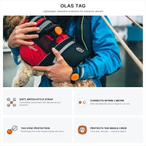 OLAS Guardian Wireless Engine Kill Switch | Automatic man Overboard Protection | Smartphone connectivity | Instant Engine Shutdown | Marine Safety Device for Boats - Image 5