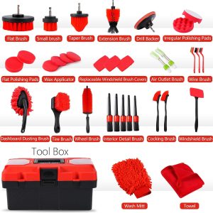 35-Piece Car Detailing Kit, Complete Car Cleaning & Wash Set - Image 6