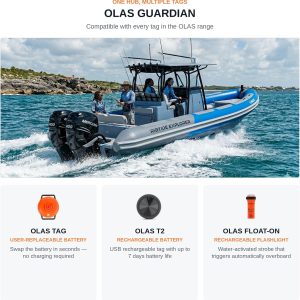 OLAS Guardian Wireless Engine Kill Switch | Automatic man Overboard Protection | Smartphone connectivity | Instant Engine Shutdown | Marine Safety Device for Boats - Image 4